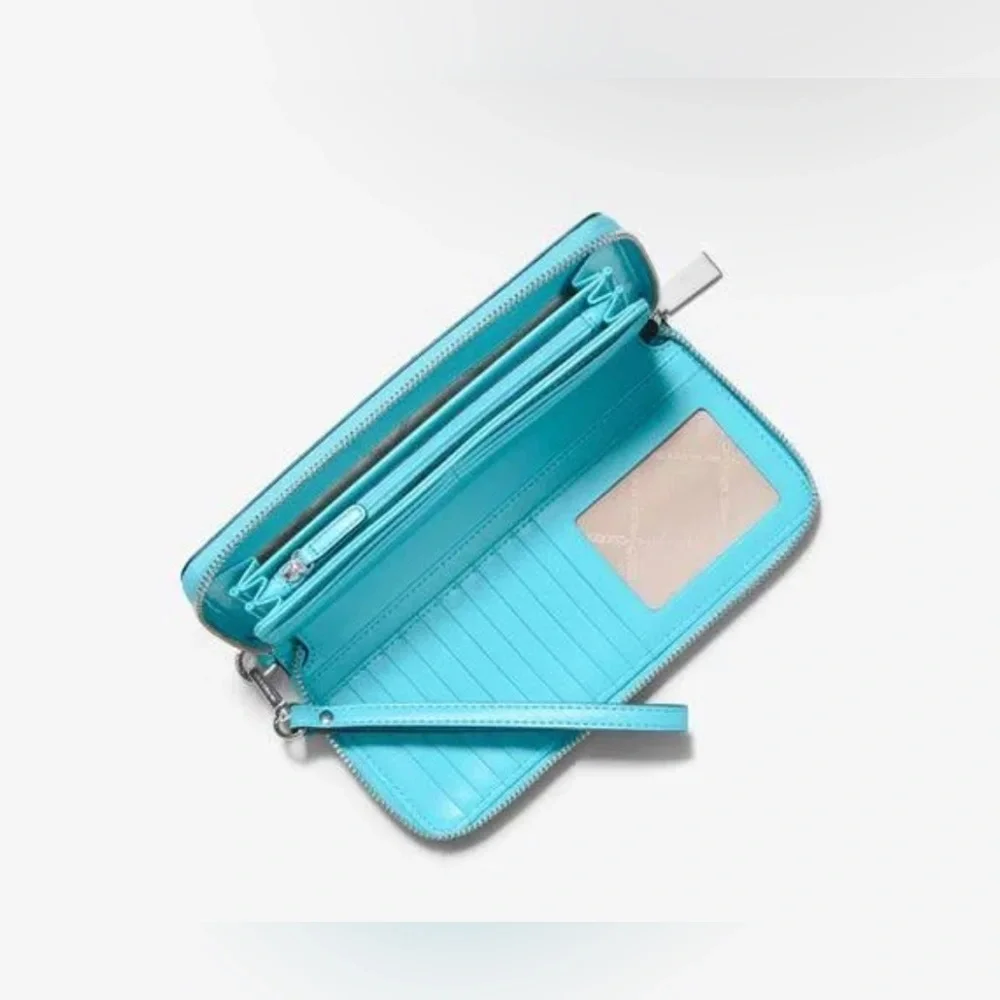 Michael Kors RARE Jetset Ombré Stripe Travel Continental Wallet BRAND NEW_4